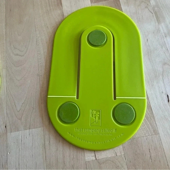 That Company Called If Pop Up Book End Green Bookend lot of 2 organizer - Picture 3 of 7